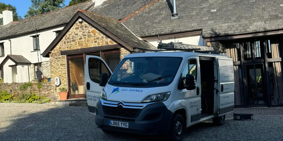 Professional window cleaning service in Bideford